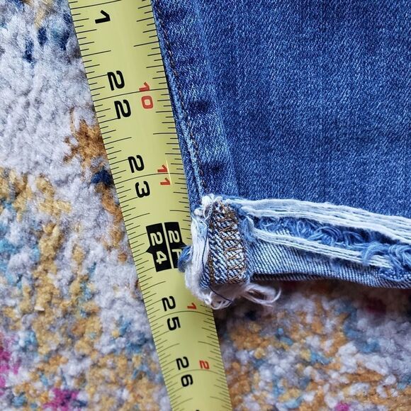 JOE'S Boyfriend Slim Crop Ripped Distressed Jeans in Kency Size 24 - Picture 13 of 15